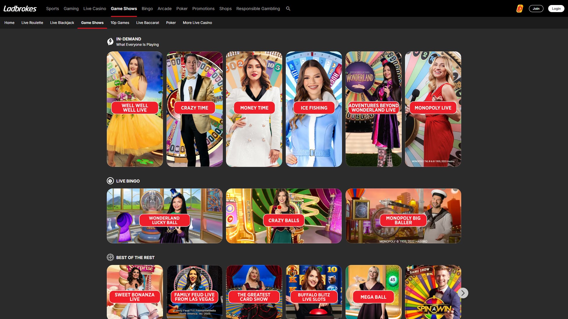 Ladbrokes Casino screenshot 5