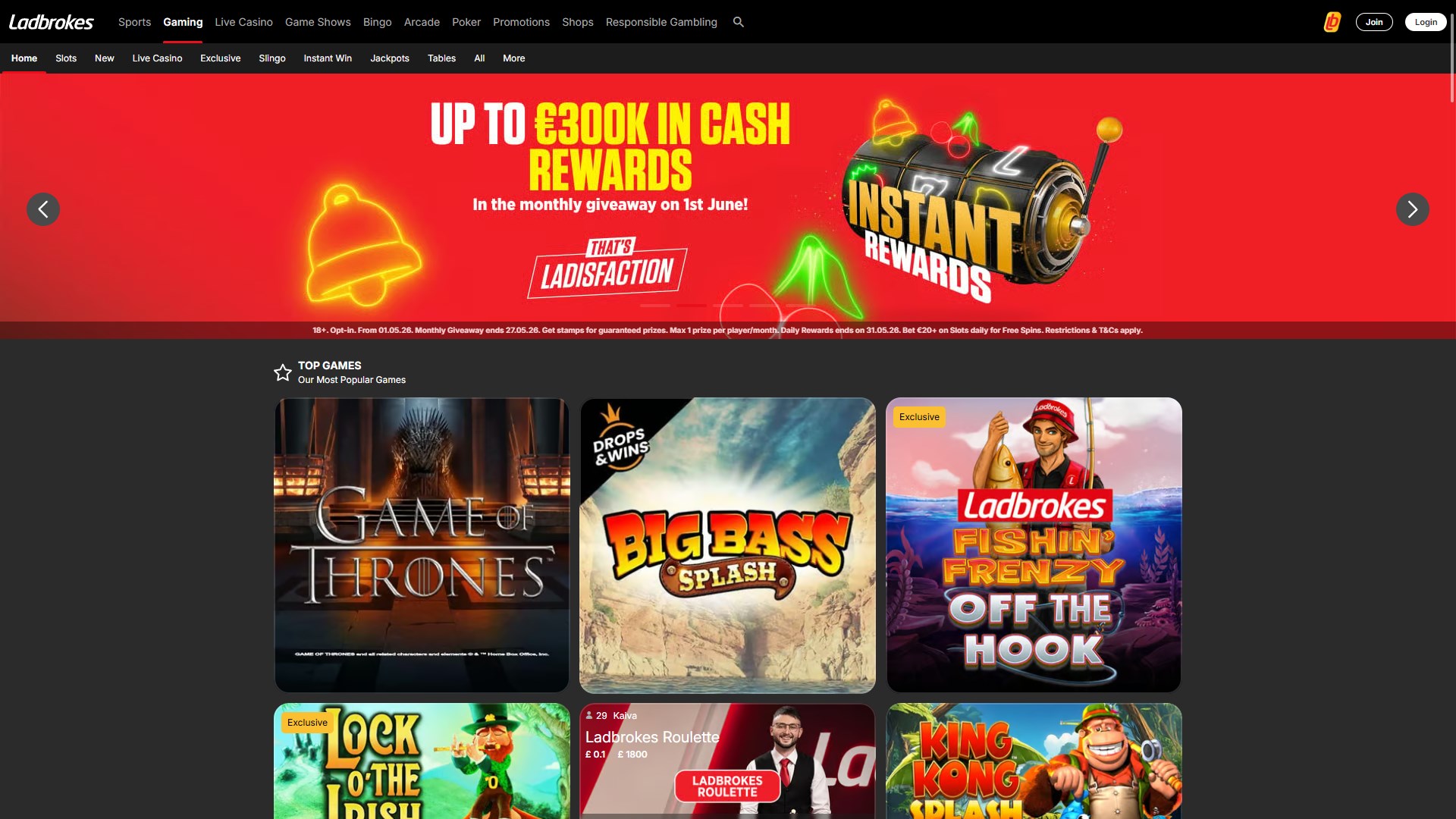 Ladbrokes Casino